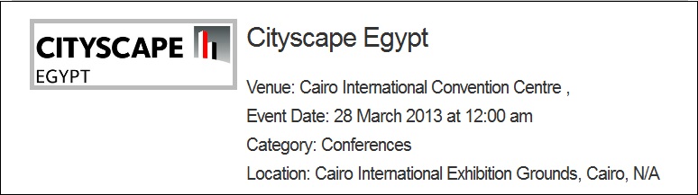 Broadcast Cityscape Egypt