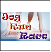 Jog Run Race logo