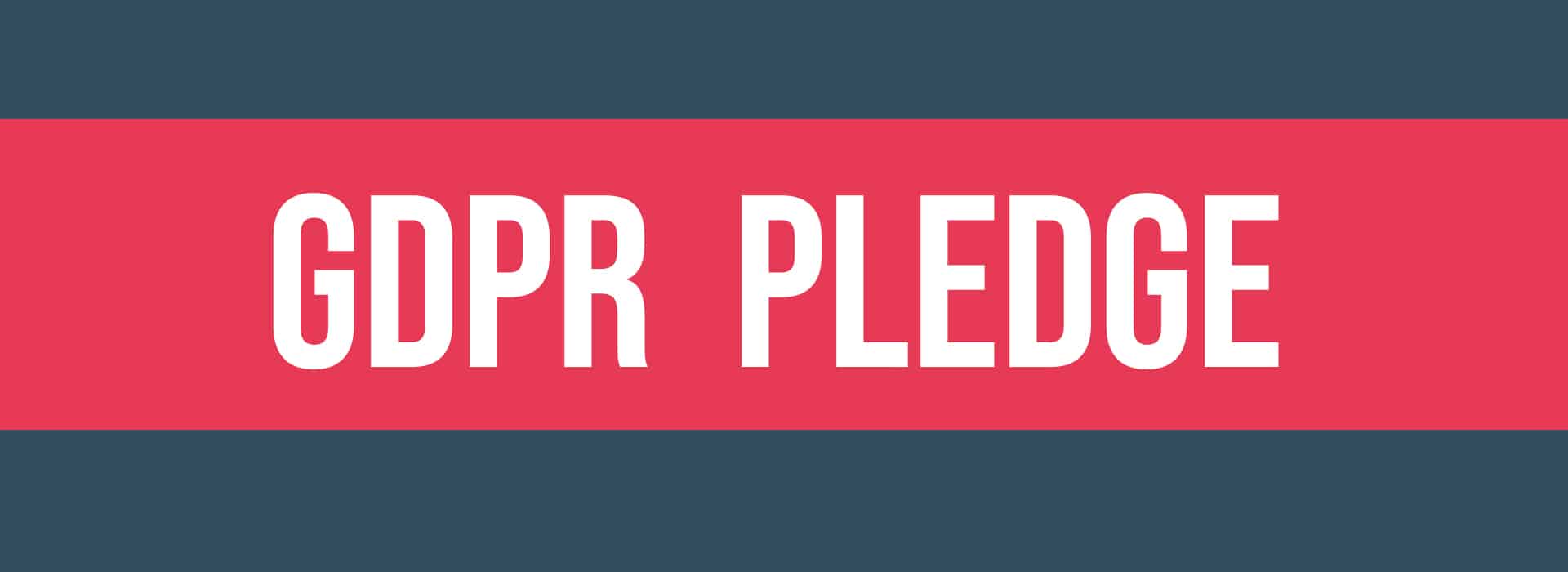 GDPR Pledge graphic