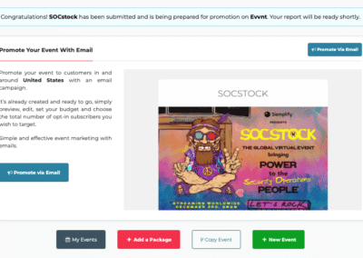Promote Your Event with Email Screenshot