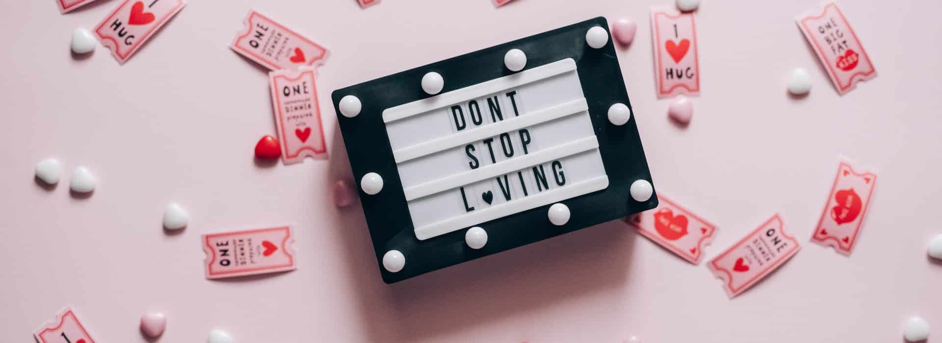 Photo by Leeloo Thefirst: https://www.pexels.com/photo/a-letterboard-on-pink-surface-surrounded-with-pink-tickets-6675832/